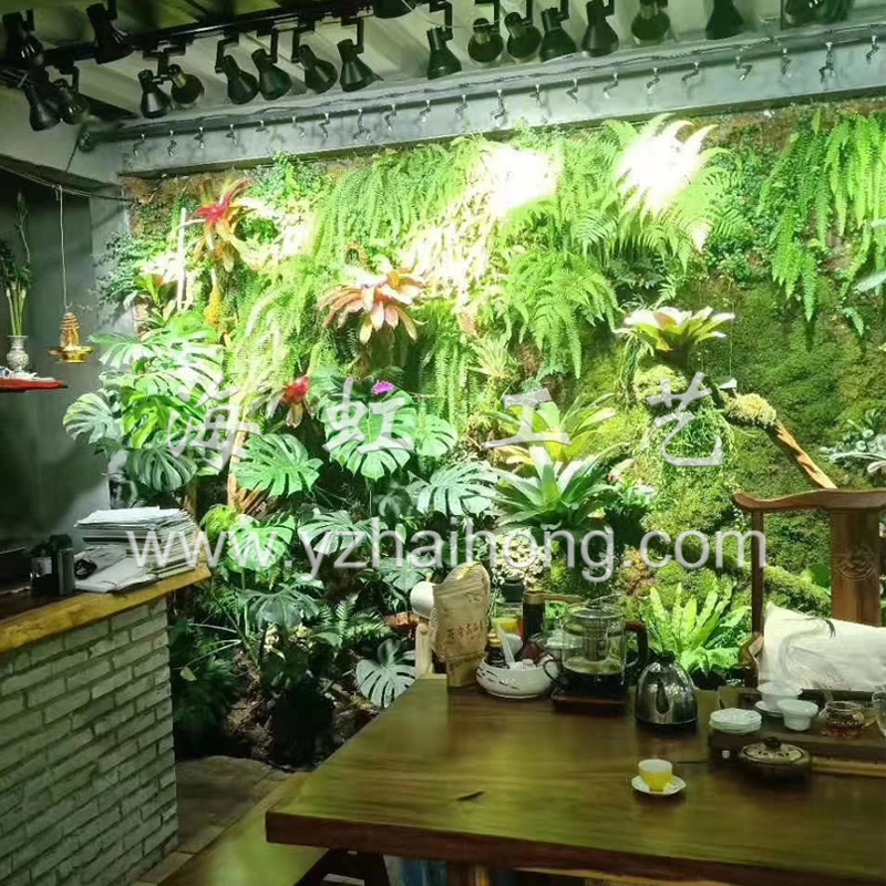 artificial plant wall 仿真植物墻13